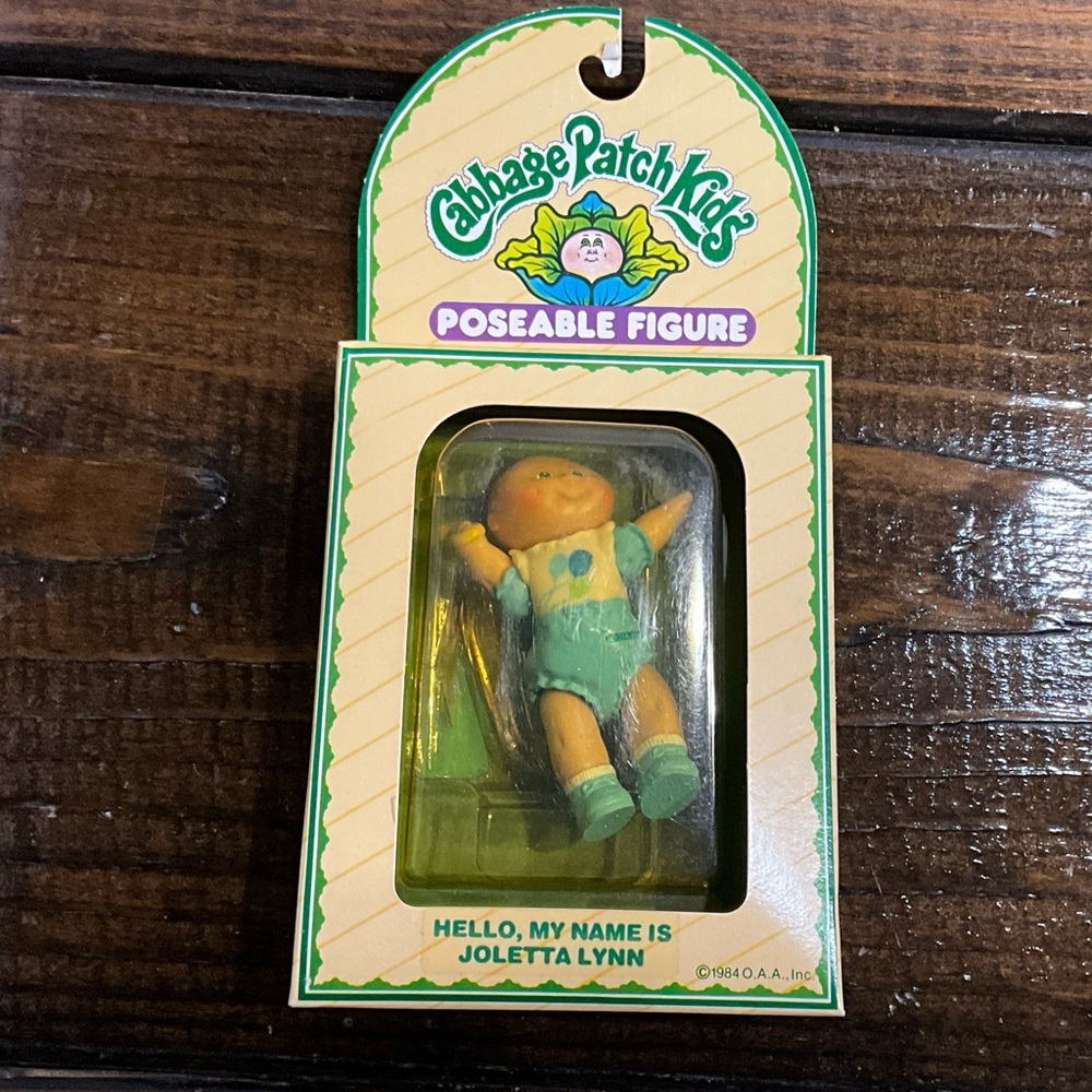 Vintage 1984 Cabbbage Patch Kid Poseable Figure Joletta Lynn IOP